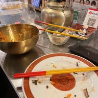   at Ningen Restaurant in Tokyo