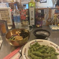   at Ningen Restaurant in Tokyo