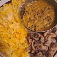 Bean curry at Ningen Restaurant in Tokyo