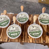 Various delicious flavors  at EarthFed in Savannah
