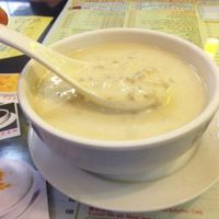 Their famous soy-skin barley sweet soup at Jade Vegetarian - Jane Heart in Kowloon
