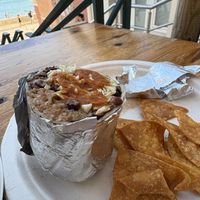 Vegan burrito (with salsa)  at Tacos Pexito in Sesimbra