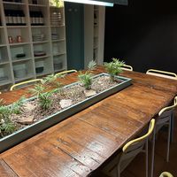 Large dining table  at Giardini 36 in Cisternino