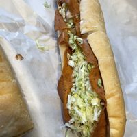 The Frank  at Providence Vegan Deli in Providence