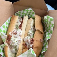 The Vera- meatball sub    at Providence Vegan Deli in Providence