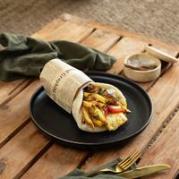 Falafel wrap at Elamu Lombok in 