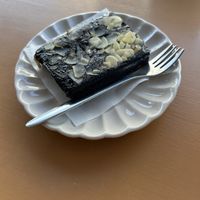 Banana almond brownie  at V-Tribe in Chiang Mai