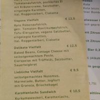 "Vegane Vielfalt" eine der veg. Optionen at piu-Ma in Gmunden