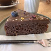 Schokokuchen   at piu-Ma in Gmunden