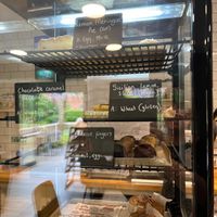 vegan cakes, todays options sicilian lemon cake slice at Lenny's of Eastgate in Rochester