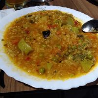 Vegetable stew at Kristal in Jajce