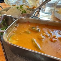 vegan Kerala curry at Fitz's Bar in Doolin