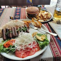 43KM for the 2 meals and beer at Vrata Orijenta in Mostar