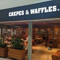Outside of Crepes and Waffles at Crepes & Waffles in Medellin