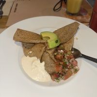   at Crepes & Waffles in Medellin