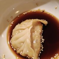 Vegan gyoza but we ate most of it before I took a picture. at Sosaku Vegan Restaurant in Vienna