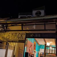 From the outside at Charlis'nack in Copacabana