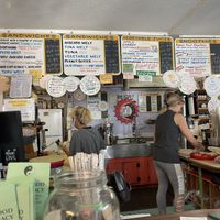 Inside  at Good Food Conspiracy in Big Pine Key