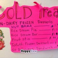 vegan desserts! at Good Food Conspiracy in Big Pine Key