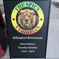   at The Spicy Ethiopian in Toronto