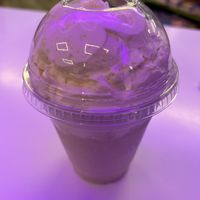 Caramel apple shake w dairy free wc   at Moonburger in Poughkeepsie