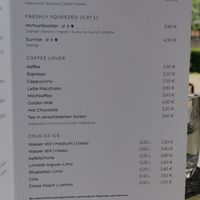 Menü at Happy Our in Ettenheim