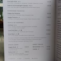 Menü at Happy Our in Ettenheim