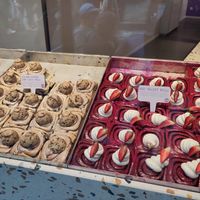 The vegan assortment at Cinnamood in Muenster