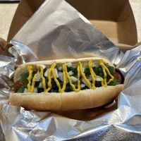 All dogs are Field Roast!!!  at Nikki's Not Dog Stand in Sag Harbor