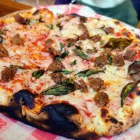 Vegan Meatball Polpetta at Da Legna at Nolo in New Haven