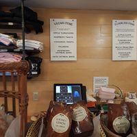 All yummy choices at Bread and Roses Bakery in Wells