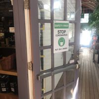 Requires masks during COVID at Bread and Roses Bakery in Wells