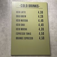 Price  at Ripa Coffee in Barcelona