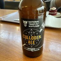 Vegan Culloden Ale  at Culloden Battlefield Visitor Centre in Inverness