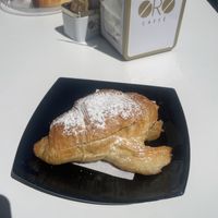 Croissant with peach basil filling  at Pasticceria Galimberti in Udine