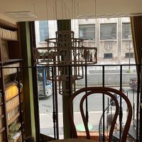 Upstairs seating area at Maison Fleuret in Paris