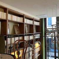 Upstairs seating area at Maison Fleuret in Paris