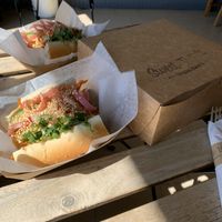 Vegan sandwich  at Sweet to Lick in Williston Park