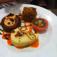 quinoa burger at Le Potager du Marais - Saint Paul in Paris