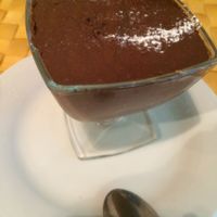 Chocolate MOusse at Le Potager du Marais - Saint Paul in Paris