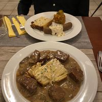The special of the night and bourguignon  at Le Potager du Marais - Saint Paul in Paris