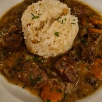 Seitan façon Bourguignon at Le Potager du Marais - Saint Paul in Paris