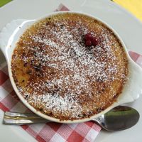 Vegan Creme Burlee at Le Potager du Marais - Saint Paul in Paris