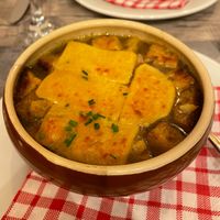 French Onion Soup at Le Potager du Marais - Saint Paul in Paris