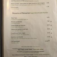 Les desserts   at Le Potager du Marais - Saint Paul in Paris