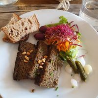 Starter (Mushroom Pate) at Le Potager du Marais - Saint Paul in Paris