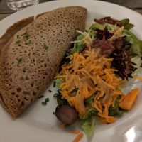 Crepe (not so good) at Le Potager du Marais - Saint Paul in Paris