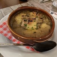 Onion soup 👍 at Le Potager du Marais - Saint Paul in Paris