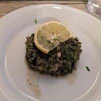 Tartare seaweed at Le Potager du Marais - Saint Paul in Paris