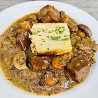 Bourguignon de seitan  at Le Potager du Marais - Saint Paul in Paris